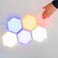 Bright Autism Tap Tap Led Lights (6 Pc&ndash; Touch Sensitive Lights, Visual Stimulation, Tactile and Visual Sensory Tool, Designed for Sensory Motor Aids, Hexagonal Wall Lights.