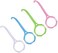 HRASY Aligner Remover Tool, 4 Pcs Clear Aligner Removal Tool for Invisible Removable Braces, Oral Care Disassembly Accessories - 4 Colors.
