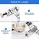 Jorest Watch Pin Hunting, Watch Repair Kit, Watch Tool to Adjust and Replace and Punch the Watch Strap, with User Manual and Pin.