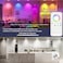 RICHSING Smart Recessed Lighting 6 inch RGBCW Color Changing 16W LED Recessed Lights with Junction Box Compatible with Alexa Bluetooth Connect Dimmable Ceiling Light, 4 Pack.