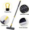 Yocada Floor Scrub Brush 55. 9" Telescopic Handle 2 in 1 Scrape Brush Stiff Bristle Shower Scrubber for Cleaning Patio Bathroom Garage Kitchen Wall Deck Tub Tile.