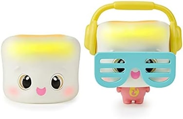 My Squishy Little WowWee My Squishy Little Marshmallow &ndash; Interactive Doll Collectible with Accessories &ndash; Mel (White.