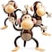 Bedwina Large Inflatable Monkey - 27-Inch Monkeys for Baby Shower, Safari, Jungle Themed Birthdays, Blow Up Animal Party Favors and Decorations for Kids and Toddlers.