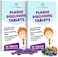 Fresh Knight Plaque Disclosing Tablets for Teeth, 96 Count, Dental Disclosing Tablets for Kids or Adults, Shows Plaque, Helps Teach Kids Teeth Brushing Habits for Clean Teeth, by , Pack of (2.