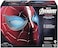 Spider-Man Marvel Legends Series Iron Spider Electronic Helmet with Glowing Eyes, 6 Light Settings and Adjustable Fit, Red.