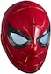 Spider-Man Marvel Legends Series Iron Spider Electronic Helmet with Glowing Eyes, 6 Light Settings and Adjustable Fit, Red.
