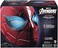 Spider-Man Marvel Legends Series Iron Spider Electronic Helmet with Glowing Eyes, 6 Light Settings and Adjustable Fit, Red.