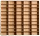 Alejandro Cortes Organizer Storage Shelf Wheels 1/64 Diecast Cars (Holds up to 50 - Wall Display - Wooden MDF.