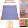BROWNTREK Pocket Blanket -Compact Picnic Blanket (60"x 56"- Sand Proof Beach Blanket/Water Resistant Ground Cover. Packable Outdoor Blanket for Hiking, Camping, Picnics, Travel, and Beach Trips.