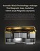 CCA KZ ZSN Pro X Dual Driver In Ear Earphone 1BA 1DD Wired Earphone HiFi Sport Gaming Earbuds Headphones Compatibility for Phone Computer Tablet with Gift Set.