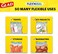 أكياس تخزين الطعام البلاستيكية Glad Flex'N Seal، سعة ربع جالون، 38 كيسًا (قد يختلف شكل العبوة).