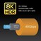 Zeskit Maya 2. 1 8K HDMI Cable 1. 5ft 50cm, 4K120Hz 48Gbps eARC Soundbar Ethernet Gaming 144Hz Certified Ultra High Speed HDR VRR HDCP 2. 2 2. 3 Compatible w/Dolby Vision Atmos Apple TV Xbox Series X