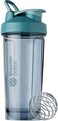 BlenderBottle Blender Bottle Shaker Pro Series Perfect for Protein Shakes and Pre Workout, 28-Ounce, Cerulean Blue.