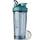BlenderBottle Blender Bottle Shaker Pro Series Perfect for Protein Shakes and Pre Workout, 28-Ounce, Cerulean Blue.