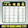 AKS Magnets Kitchen Conversion Chart Magnet - Extra Large Easy to Read 11&rdquo; x 8. 5&rdquo; Measurement Cheat Sheet for Cooking BakingReading Recipes - Convert Volume Weight Celsius Fahrenheit ImperialMetric U