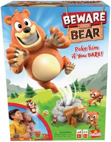 Goliath Beware of The Bear - Poke The Bear and Sneak The Goodies Before He Wakes Up Game by.