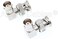 Alvin's Cables Right Angle Convert Connectors for 12G HD SDI BNC Cable One Set.