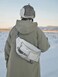SYCNB Large Plus Size Fanny Pack for Men Women Waterproof,Waist Bag Pack with Adjustable Strap for Travel Sports Hiking Running,Military Fanny Packs Crossbody Belt Bag,White.
