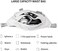 SYCNB Large Plus Size Fanny Pack for Men Women Waterproof,Waist Bag Pack with Adjustable Strap for Travel Sports Hiking Running,Military Fanny Packs Crossbody Belt Bag,White.