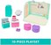 DREAMWORKS GABBY's DOLLHOUSE Gabby's Dollhouse with Cakey Kitchen with Figure and 3 Accessories,3 Furniture and 2 Deliveries for Kids.