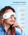 latumab Eye Massager with Heat, Bluetooth Music Heated Massager for Migraines, Relax and Reduce Eye Strain Dark Circles Eye Bags Dry Eye Improve Sleep, Ideal Gifts for Women/Men.