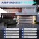 ASONPAO 371LM Remote Control 2Pack Compatible for Liftmaster Chamberlain Craftsman Garage Door Opener with Purple Learn Button only.