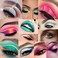 LOKFAR 3 Pack Matte Eyeshadow Primer for Oily Lids No Crease White Medium Dark Cream Eye Primer Makeup Eyeshadow Base WaterproofLong Lasting Eyelid Primer Liquid Eye-shadow for All Shadows (Set E.