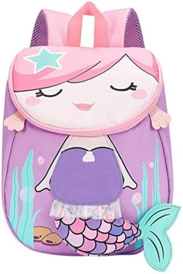 Bluboon Toddlers Backpack for Girls Cute Preschool Backpack 3D Schoolbag Toddler Bookbag for Kids.