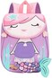 Bluboon Toddlers Backpack for Girls Cute Preschool Backpack 3D Schoolbag Toddler Bookbag for Kids.