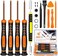 Jorest Cleaning Repair Tool Kit for PS5 PS4, with PH00 PH0 PH1 Phillips and T8 Torx Security Screwdriver set for Sony Playstation 3/4/5 Controller, Console, and Accessories, Crowbars, Tweezer, Screws.