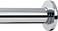 Ivilon Tension Curtain Rod - Spring Tension Rod for Windows or Shower, 24 to 36 Inch. Chrome.