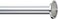 Ivilon Tension Curtain Rod - Spring Tension Rod for Windows or Shower, 24 to 36 Inch. Chrome.