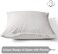 PHF 100% Cotton Waffle Weave Euro Sham Covers, 2 Pack 26" x 26" Pillow Covers for Elegant Home Decorative, No Insert, Decorative Euro Throw Pillow Covers for Bed Couch Sofa, Light Grey.