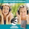 MONODEAL Portable CD Player With Dual Headphones Jack, Anti-Skip for Car/Travel/Home, Rechargeable Personal CD Player for Adults Kids (Dark Brown.