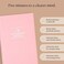 Intelligent Change The 5 Minute Journal: A Happier You in 5 Minutes a Day Life Gratitude List Planner (Pink with White Foiling.