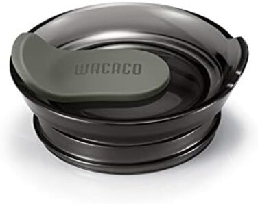 غطاء شرب WACACO، غطاء بديل مانع للانسكاب متوافق مع Pipamoka و Cuppamoka و Octaroma، أسود.