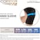 Copper Fit ICE Knee Compression Sleeve Infused with Menthol.