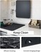 AMOAMI Dish Drying Mats for Kitchen Counter,Eco friendly,Heat Resistant Mat 12" x 16".