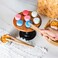 laboos Reusable Classic Bamboo Toast Tongs - Wood Cooking Tong,Ideal for Toaster,Fruits, BreadPickles, Kitchen Utensil For Cheese Bacon Muffin Fruits Bread - 8" LongSet of 2.