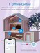 شريط إضاءة LED ذكي من ميروس، متوافق مع Apple HomeKit، شريط إضاءة RGB بتقنية WiFi بطول 32.8 قدم، متوافق مع Siri وAlexa وGoogle وSmartThings، تحكم عبر التطبيق، شريط إضاءة متغير الألوان لغرفة النوم وغرفة