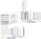 Honoson 12 Pieces 6 Pins LED Strip Connectors Set L Shape LED Strip Light Connectors 12 mm Solderless Connector for 6 Pin LED Strip.