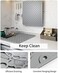 AMOAMI Dish Drying Mats for Kitchen Counter,Eco friendly,Heat Resistant Mat 12" x 16".