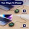 TECH8 USA Mouse Mover Device, Undetectable Mouse Jiggler for Laptops, PC, No Software, Random Movement, Patented, Designed, Engineered, Packaged in USA - 3D Hologram Alien.