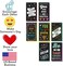 Iconikal 200-Count Inspirational, Motivational Sayings 3. 5x2-inch Mini Quote Cards, Blank Back Give Gratitude, Appreciation, KindnessEncouragement.