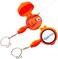 HOOK-EZE Fishing Tool - Hook TyingSafety DeviceLine Cutter - Cover Hooks on 2 PolesTravel Safely fully rigged. Multi function Fishing Device.