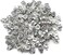 WOCRAFT 100 pcs Clasp Bail beads Charms,Bail Tube Beads, Loose Spacer Bead,Bead Hanger Charm for Jewelry Making DIY Necklace Bracelet.