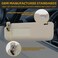 واقي الشمس الجانبي الأيسر للسائق من Dasbecan متوافق مع Mazda CX-9 2010-2015 يستبدل TDY1-69-320 رمادي اللون مع مرآة وإضاءة زينة.