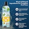 GuruNanda Advanced Oil Pulling with Tongue Scraper Inside The Box - Natural Alcohol Free Mouthwash with Coconut Oil, Vitamins DE - Supports Healthy Gums, Teeth WhiteningFresh Breath (8 Fl Oz.
