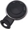 Arruweer 3 Buttons Key Fob Shell Case Fit for BMW Mini Cooper 2007-2014 Keyless Entry Remote Control Car Key Fob Cover Housing (1.