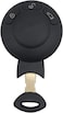 Arruweer 3 Buttons Key Fob Shell Case Fit for BMW Mini Cooper 2007-2014 Keyless Entry Remote Control Car Key Fob Cover Housing (1.